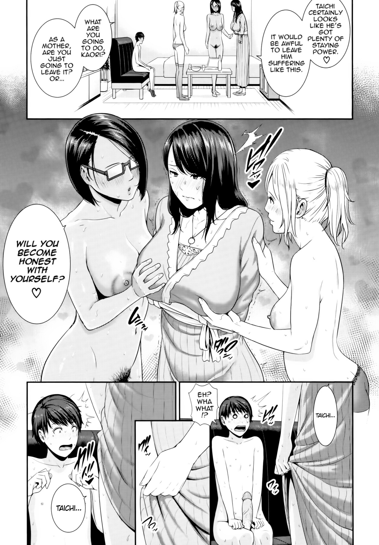 Hentai Manga Comic-Drowning in Sex With Mom-Read-85